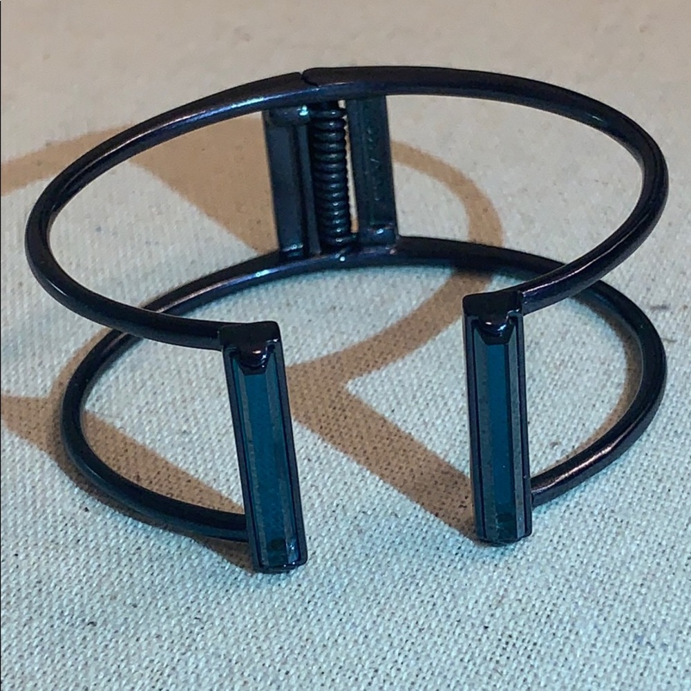 Gunmetal Cuff Bracelet